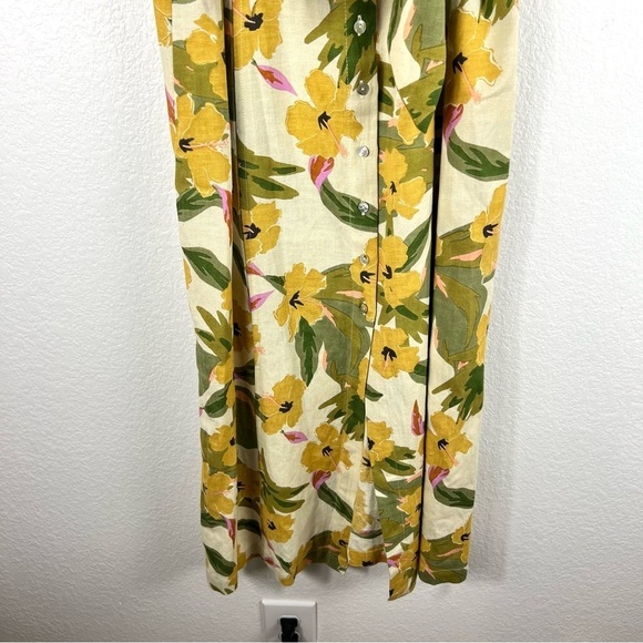 L*SPACE Mykonos multi-color midi dress in Ibiza floral size XS - Picture 8 of 12